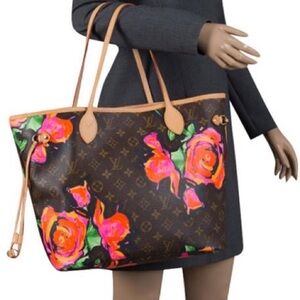 💎 COLLECTABLE 💎 RARE ROSES STEPHEN SPRUCE NEVERFULL COLLECTABLE LOUIS VUITTON